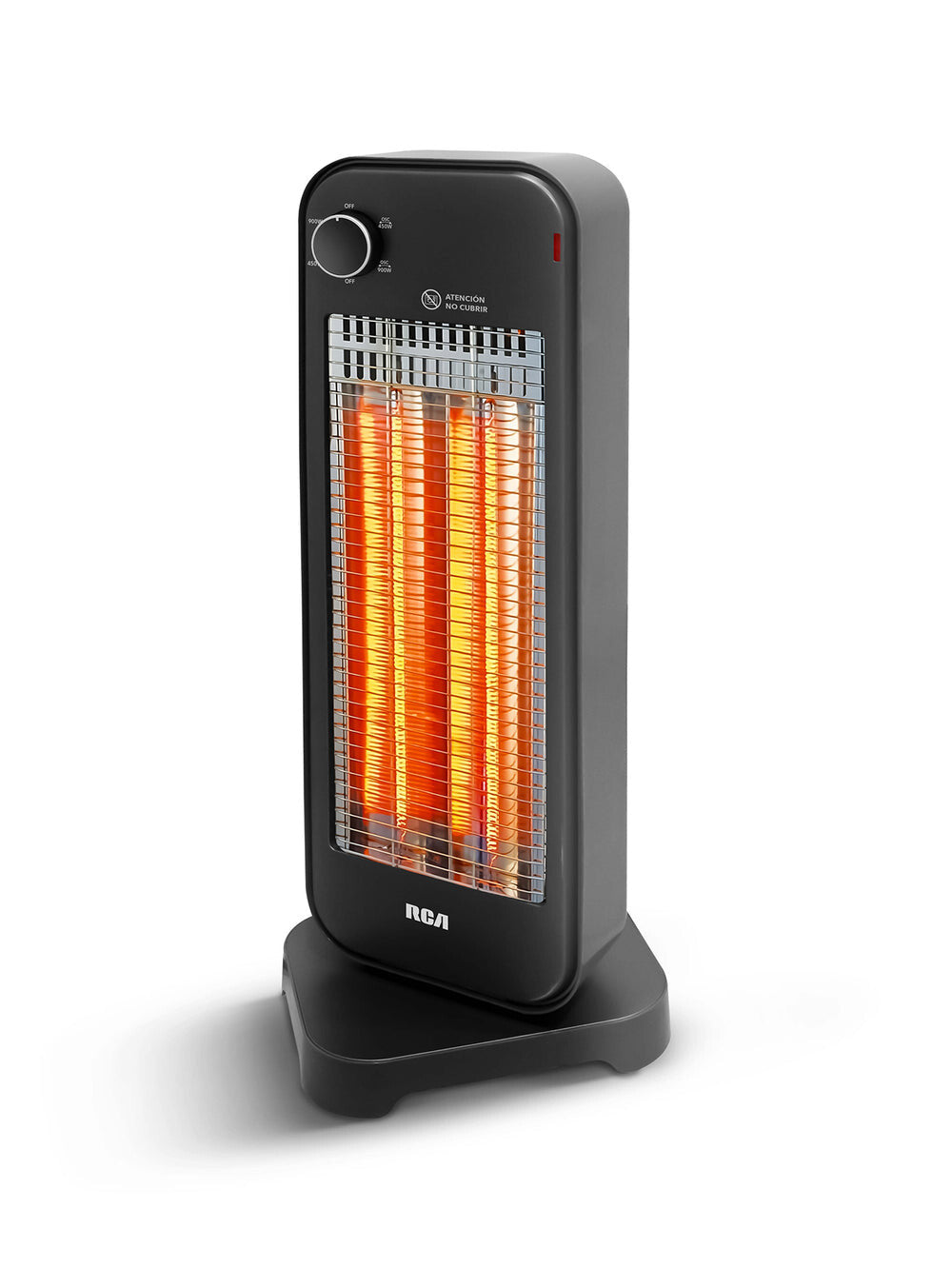 RCA RC-H3C calefactor eléctrico Interior Negro 900 W Calefactor eléctrico infrarrojo