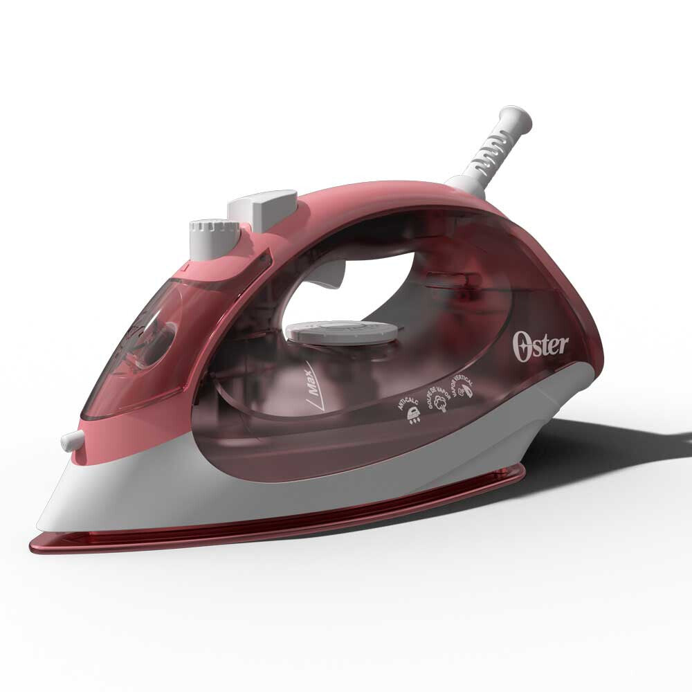Oster GCSTBS5053 plancha Plancha vapor-seco Suela de cerámica Rojo