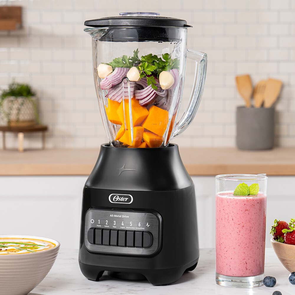 Oster BLSTPEG-BPB 1,5 L Batidora de vaso 800 W Negro
