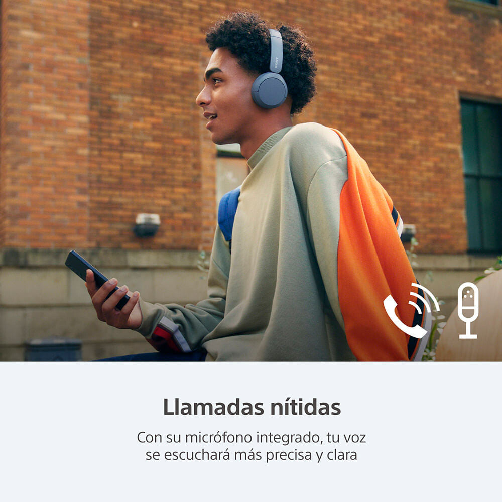 Sony WH-CH520 Auriculares Inalámbrico Diadema Llamadas/Música USB Tipo C Bluetooth Azul